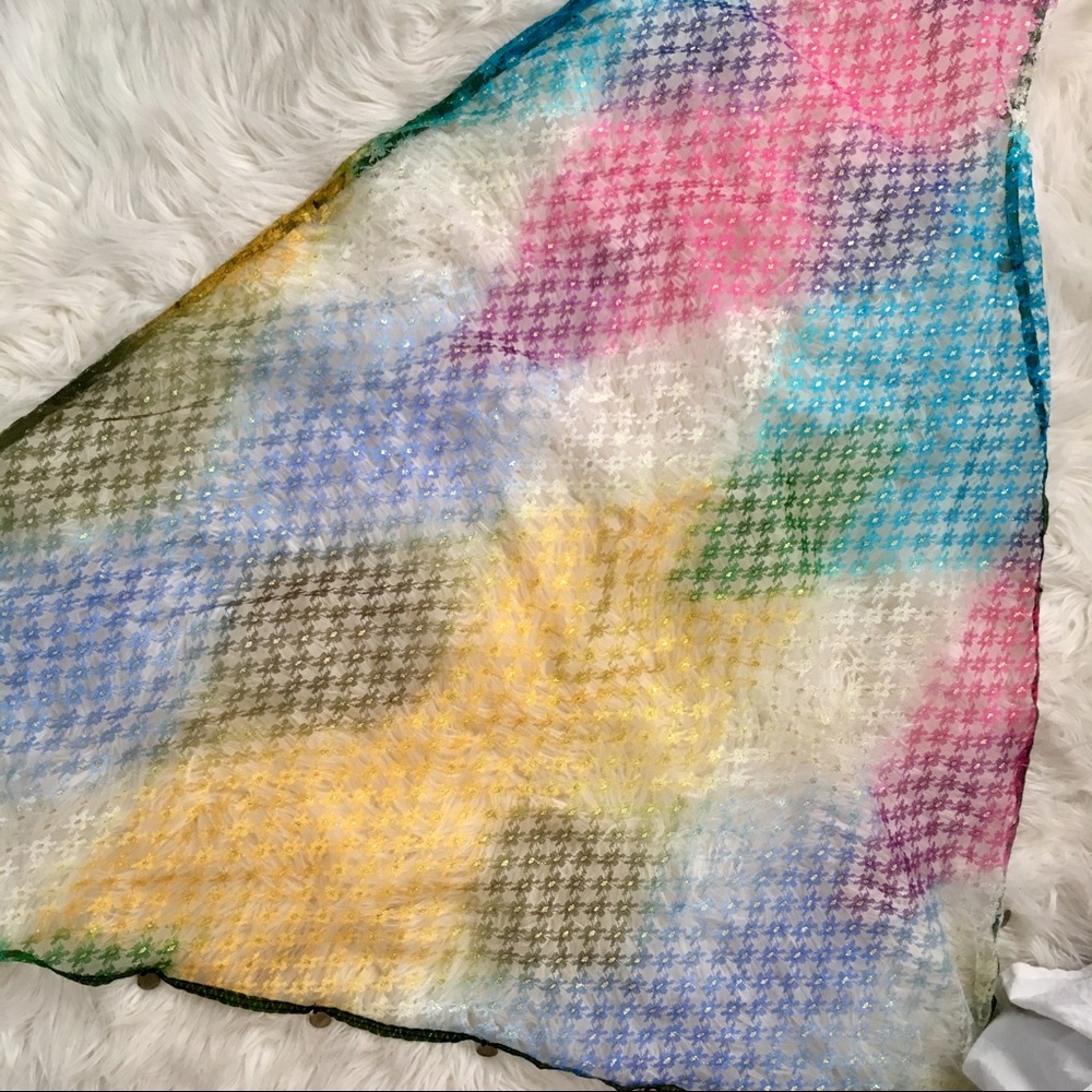 Rainbow Scarf And Wrap - image 7